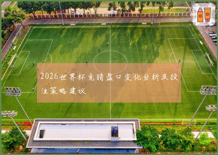 2026世界杯竞猜盘口变化分析及投注策略建议
